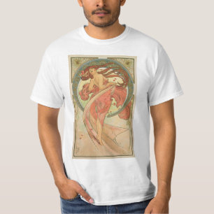 Camiseta Alphonse Mucha - Dança