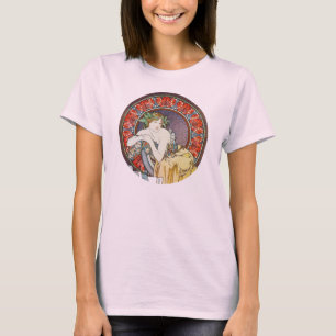 Camiseta Alphonse Mucha Deusa