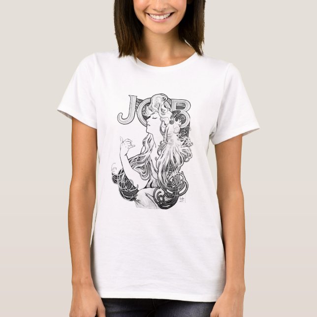 Camiseta Alphonse Mucha JOB ISOGS (Frente)