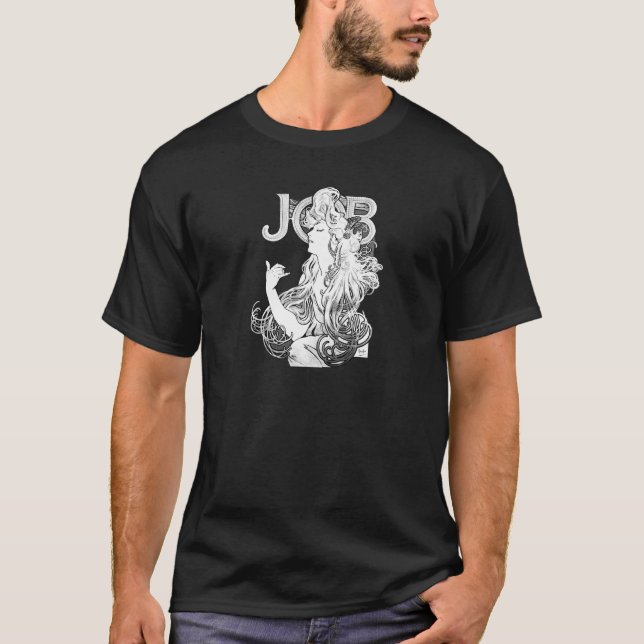 Camiseta Alphonse Mucha JOB ISOGS (Frente)