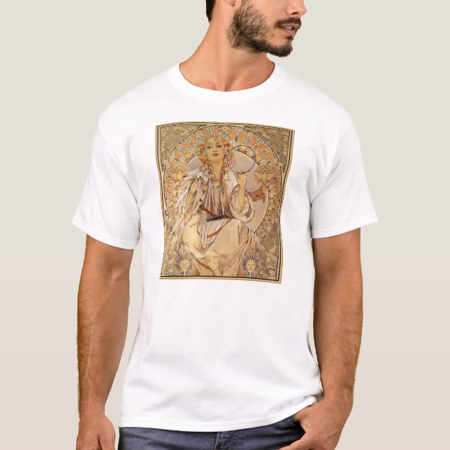 Camiseta Alphonse Mucha - Slavia (Frente)