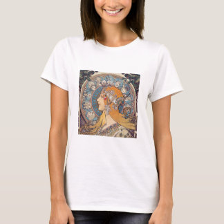 Camiseta Alphonse Mucha , “Zodiac”
