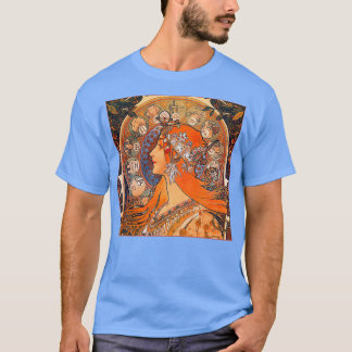 Camiseta Alphonse Mucha Zodiac