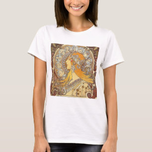 Camiseta Alphonse Mucha Zodiac