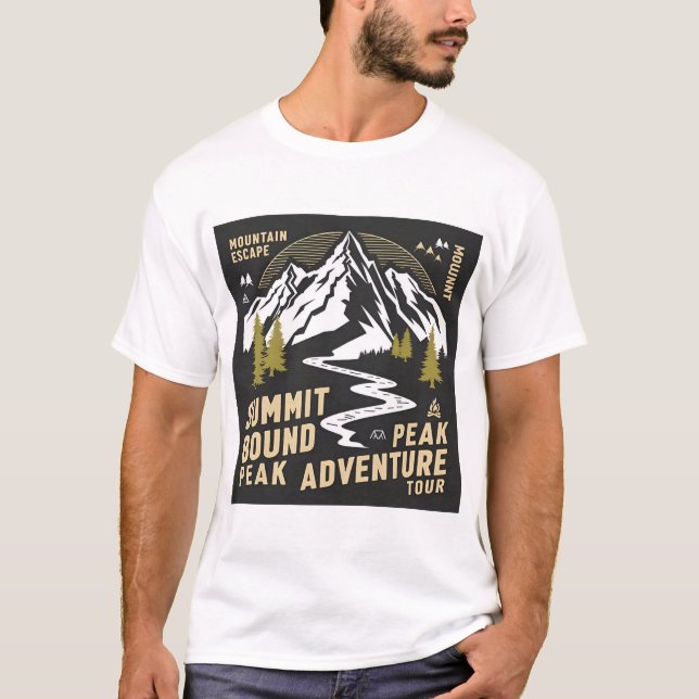 Camiseta alpinista (Frente)