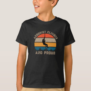 Camiseta Alpinista Arborista E Orgulhoso - Cortador De Árv