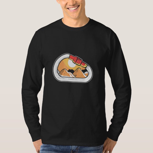 Camiseta Alpinista de Monttan Carbiner (Frente)