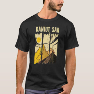 Camiseta Alpinista do Pico da Montanha Kanjut Sar