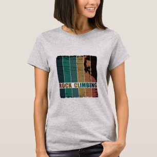 Camiseta Alpinista escalador de rochas