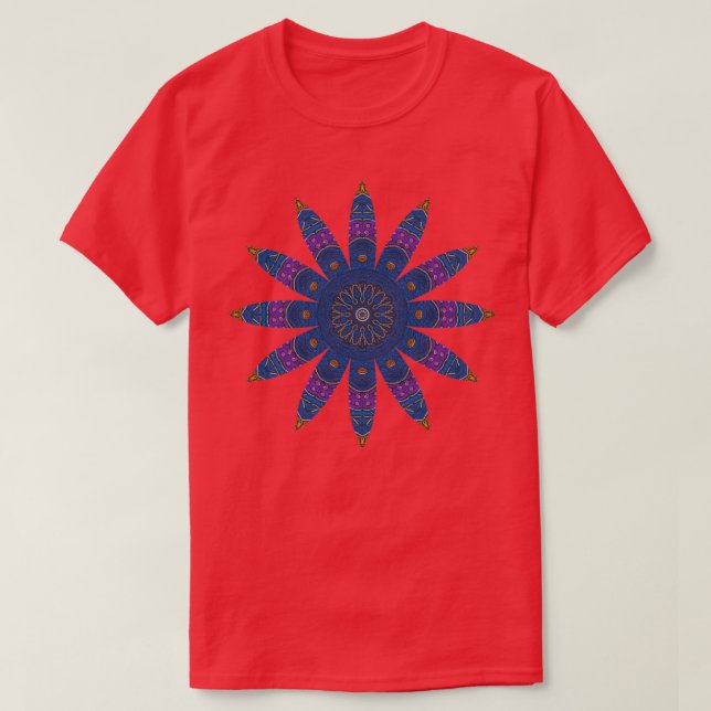 Camiseta Alquimia de Flor Grande (Frente do Design)