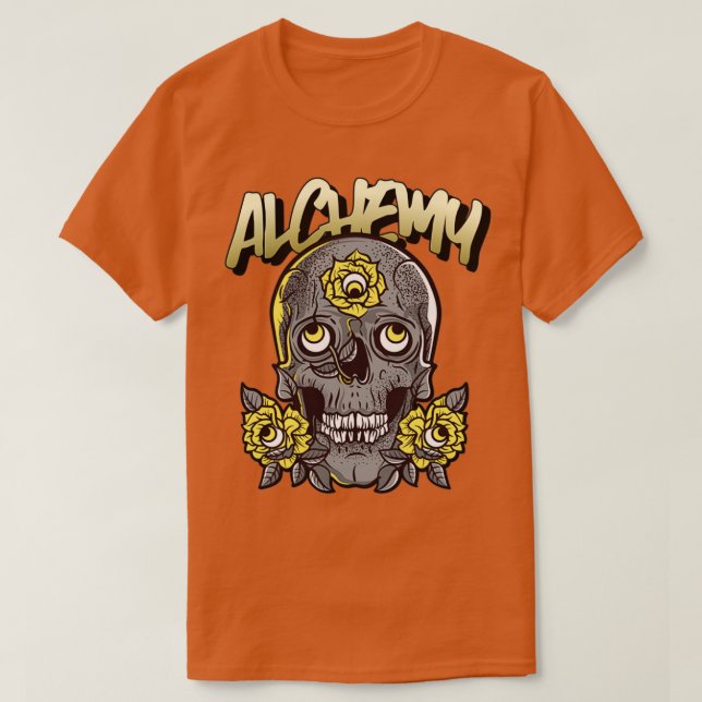 Camiseta Alquimia do ouro 2 (Frente do Design)