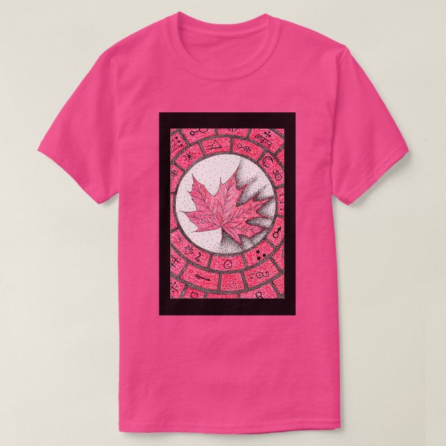 Camiseta Alquimia sazonal (Frente do Design)