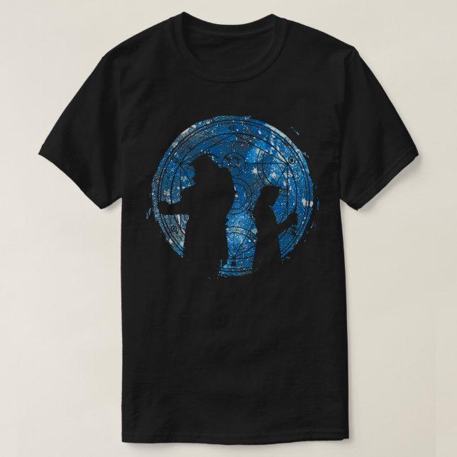 CAMISETA ALQUÍMICO DE SILHOUETTE (Frente do Design)