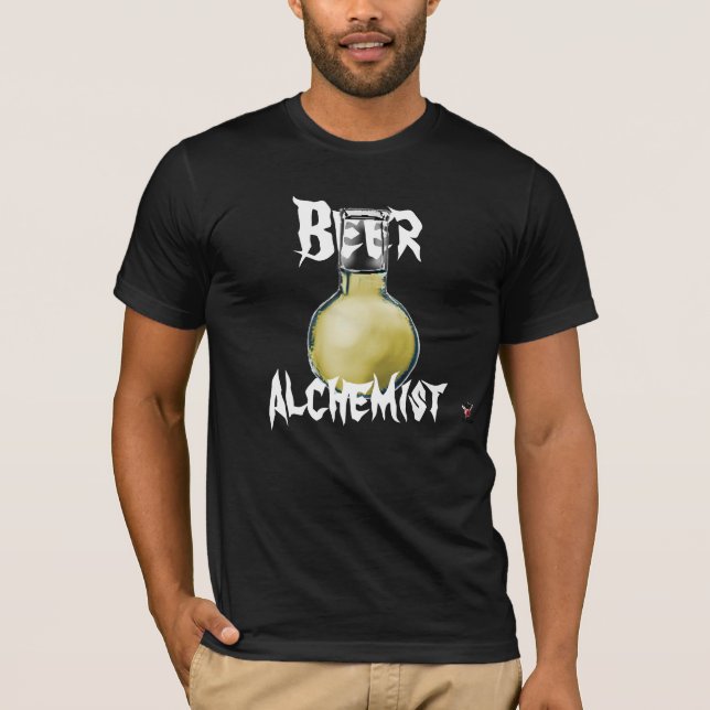 Camiseta Alquimista da cerveja (Frente)