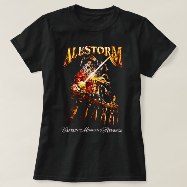 Camiseta Als 57 Órgãos De Paz- Capitais- Alestorm&Gt; Tendê (Frente do Design)