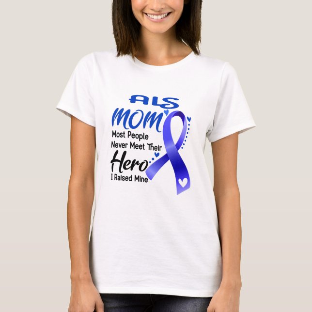 Camiseta ALS Awareness Month Ribbon Gifts (Frente)