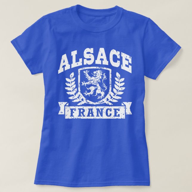 Camiseta Alsace França (Frente do Design)