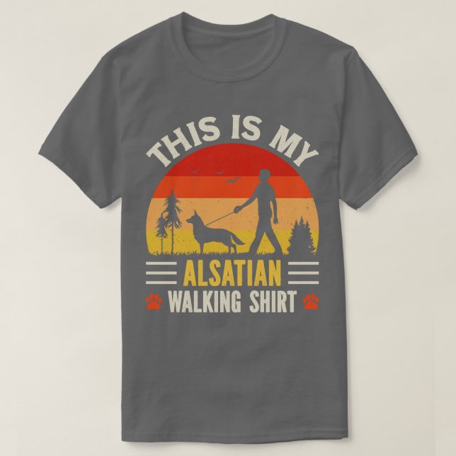 Camiseta Alsaciano Walking (Frente do Design)