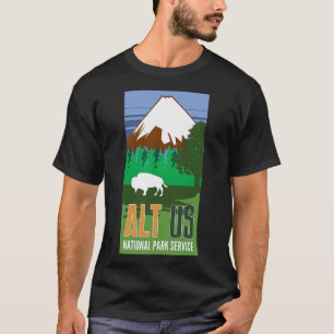 Camiseta Alt Us National Park Service Resiste Shirt