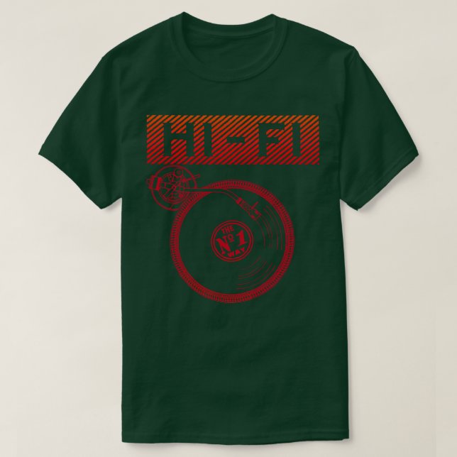 Camiseta alta fidelidade (Frente do Design)