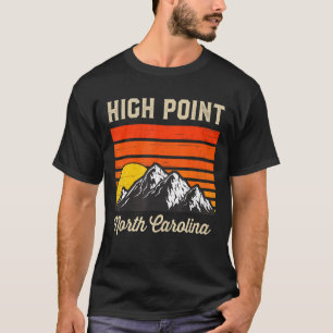 Camiseta Alta Point North Carolina Retro City State Vintage