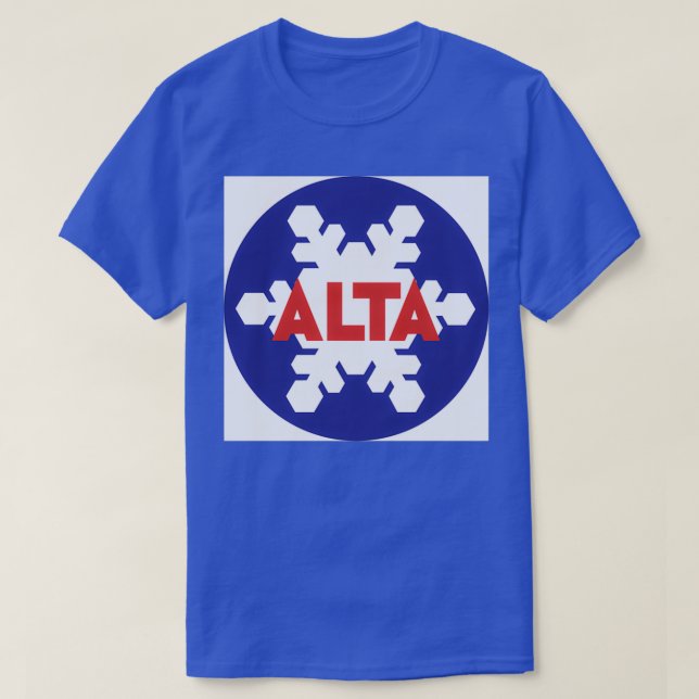 Camiseta Alta Ski Resort (Frente do Design)