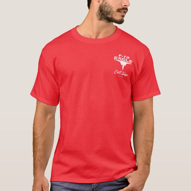 Camiseta Alta tecnologia Eagle - (cor escura) (Frente)