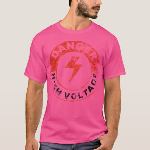 CAMISETA ALTA TENSÃO DE PERIGO