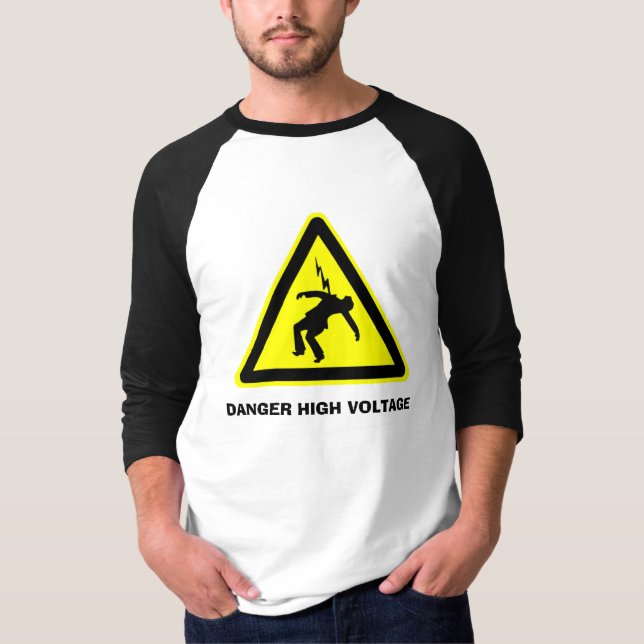 CAMISETA ALTA TENSÃO DO PERIGO (Frente)