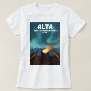 Camiseta Alta Wasatch Mountain Range Utah
