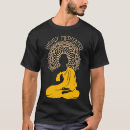 Camiseta Altamente Meditado| Yin Yang Buddha Gift Shirt