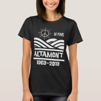 Camiseta Altamont Speedway 1969-2019 50º Aniversário