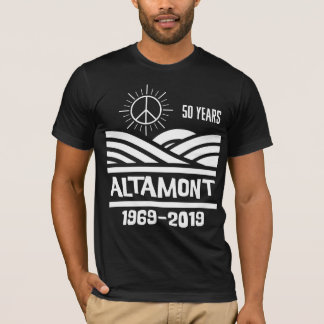Camiseta Altamont Speedway 1969-2019 50º Aniversário