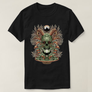 Camiseta Altar Crânio Psicodélico