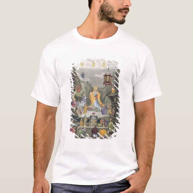 Camiseta Altar Piece no Templo 'Yun Stzoo Stzee', Ting- (Frente)