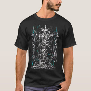 Camiseta ALTAR QUEBRADO Gráfico Gótico Ornamental