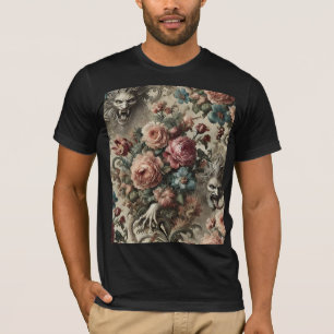 Camiseta 🩸 Altares Arcanos – Arte Gótica Vestível