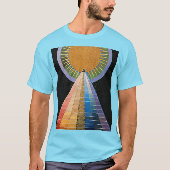 Camiseta Altarpart, Grupo X, nº 1, por Hilma af Klint (Frente)