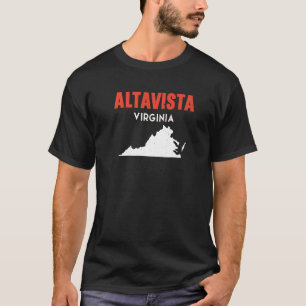 Camiseta Altavista Virgínia EUA Estado América Viagem Virge