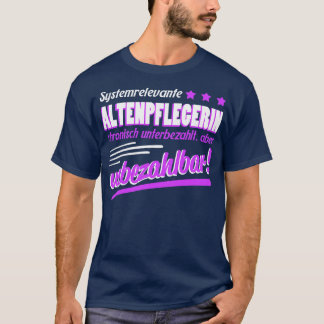 Camiseta Altenpflegerin Geschenk