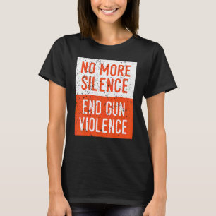 Camiseta Alteração Anti-segundo Não Mais Silêncio Acabar Co