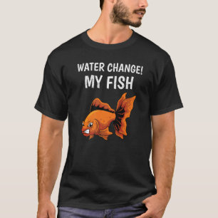 Camiseta Alteração da Água Aquarística do Aquário
