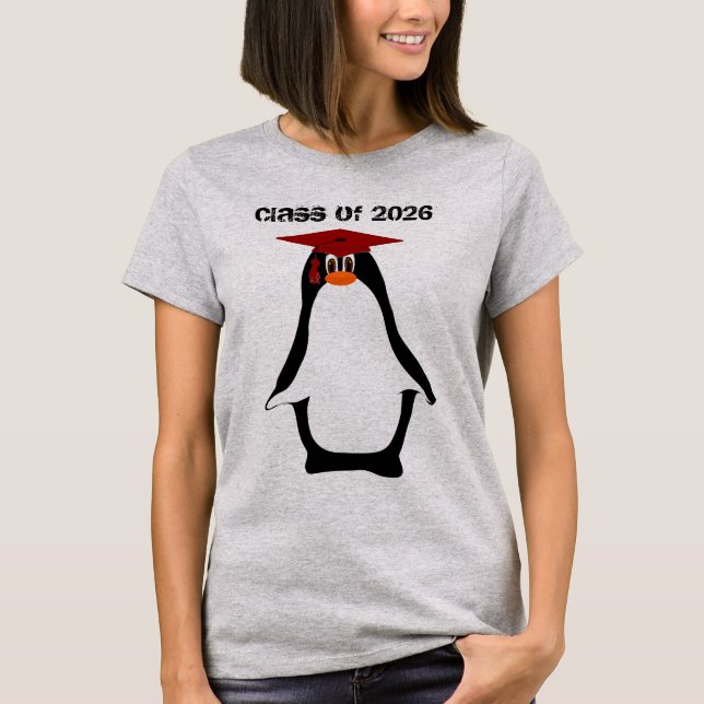 Camiseta Alteração da Classe de Graduação para o Ano Atual (Frente)