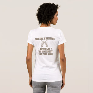 Camiseta Alteração do primeiro regulamento das mulheres sob