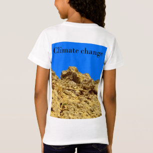 Camiseta Alterações climáticas cuidam do ambiente