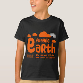 Camiseta Alterações climáticas | Poluição por carbono | Açã