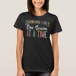 Camiseta Alterando Vidas Uma Sessão Por Término Comportamen