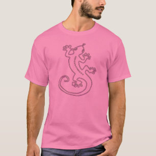 Camiseta Alterar a Gecko de Cores 2 rosa