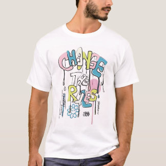 Camiseta Alterar as regras do T-Shirt básico - Ouso ser exc