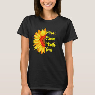 Camiseta Alterar Qualquer Mimi De Texto Desde O Mês Do Ano